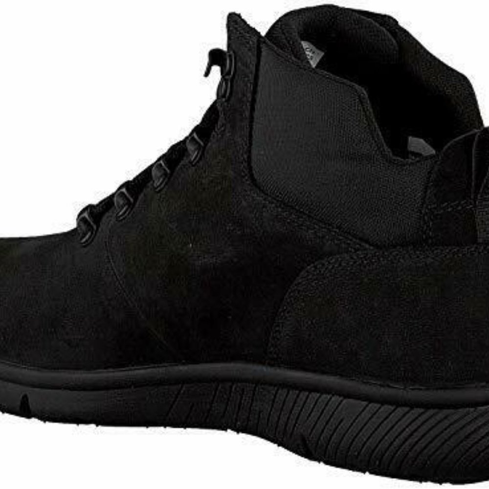 TIMBERLAND MEN'S BOLTERO SHOE HIKER BLACK NUBUCK - Picture 5 of 13